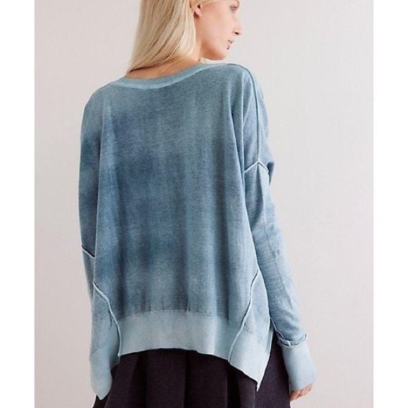 Free People | We The Free Gibson V-Neck Pullover | Small | NWT - Picture 2 of 4